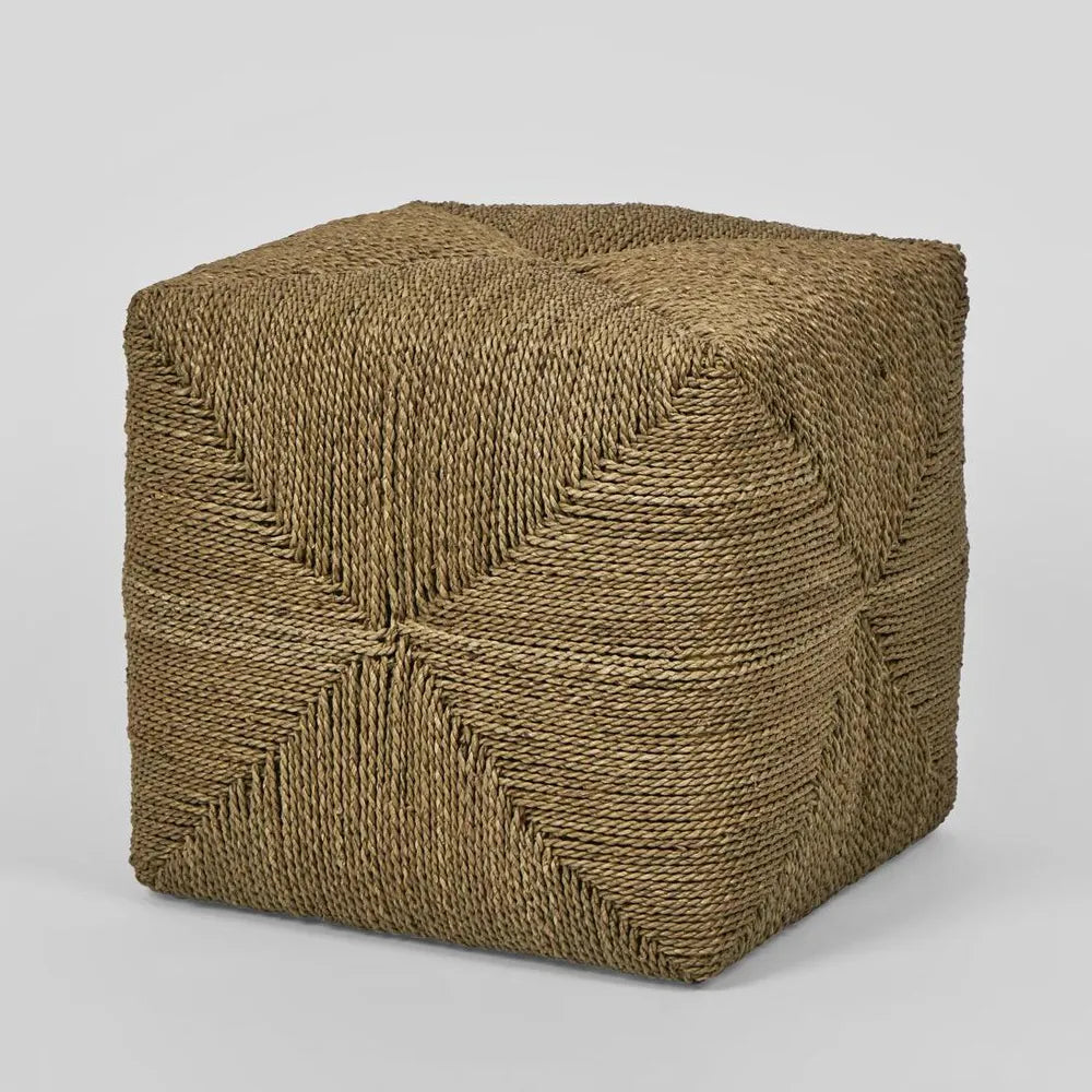 Panama Woven Ottoman
