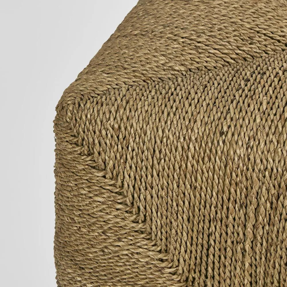 Panama Woven Ottoman