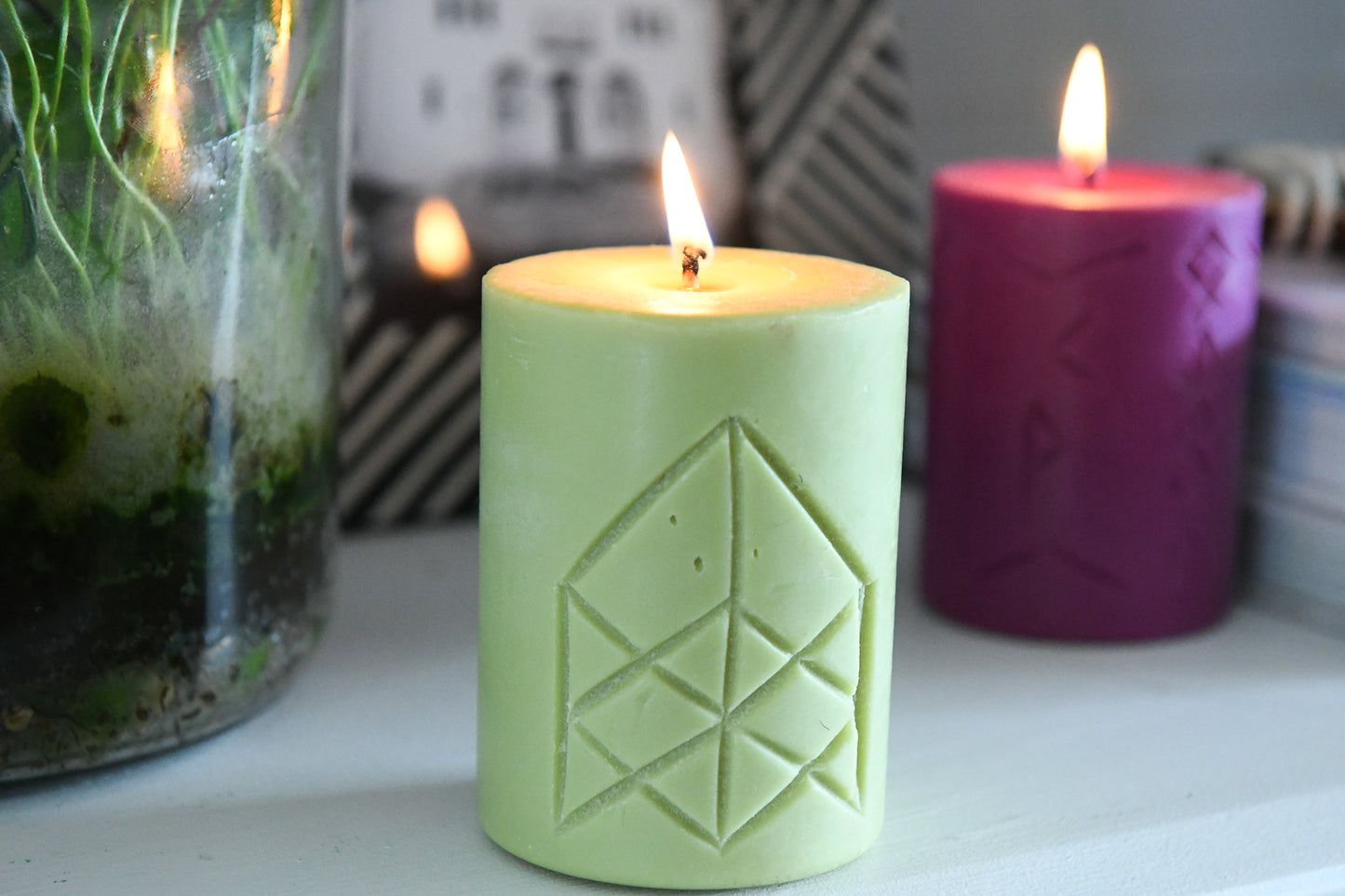 Eir Pillar Candle