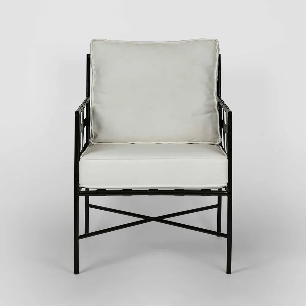 Somerset Iron Outdoor Lounge Chair